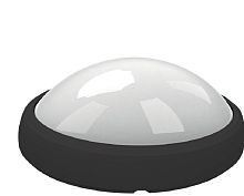 Светильник светодиодный накладной ULW-O04-12W-NW IP65 BLACK Овал 840 Лм. 4500 К картинка 